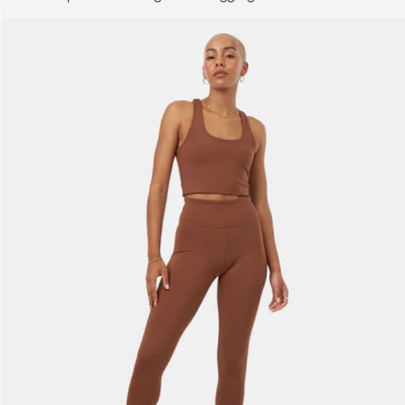 Tentree InMotion High Rise Legging in Sepia - Picture 2 of 5